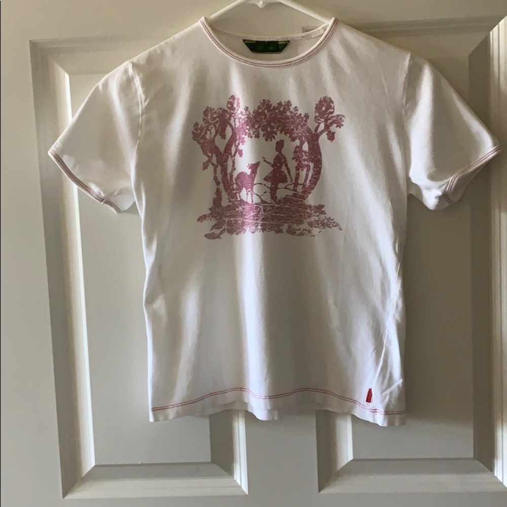 Girls white Oilily short-sleeve shirt